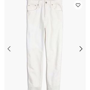 Madewell The Perfect Summer Jean - destructed hem
